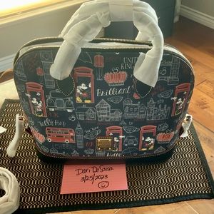 Dooney & Bourke Epcot “Hello Mate” Satchel NWT